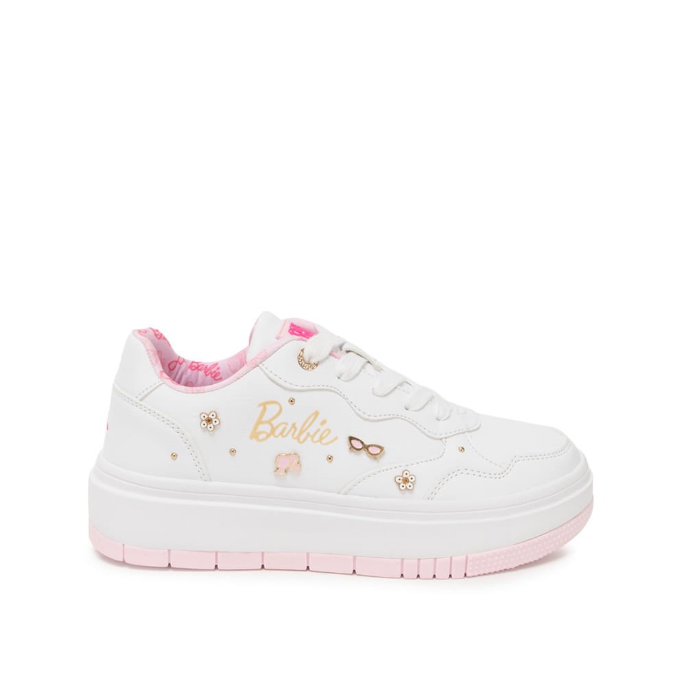 Zapatilla Casual 2BY-126 Blanco Barbie - Imagen 5