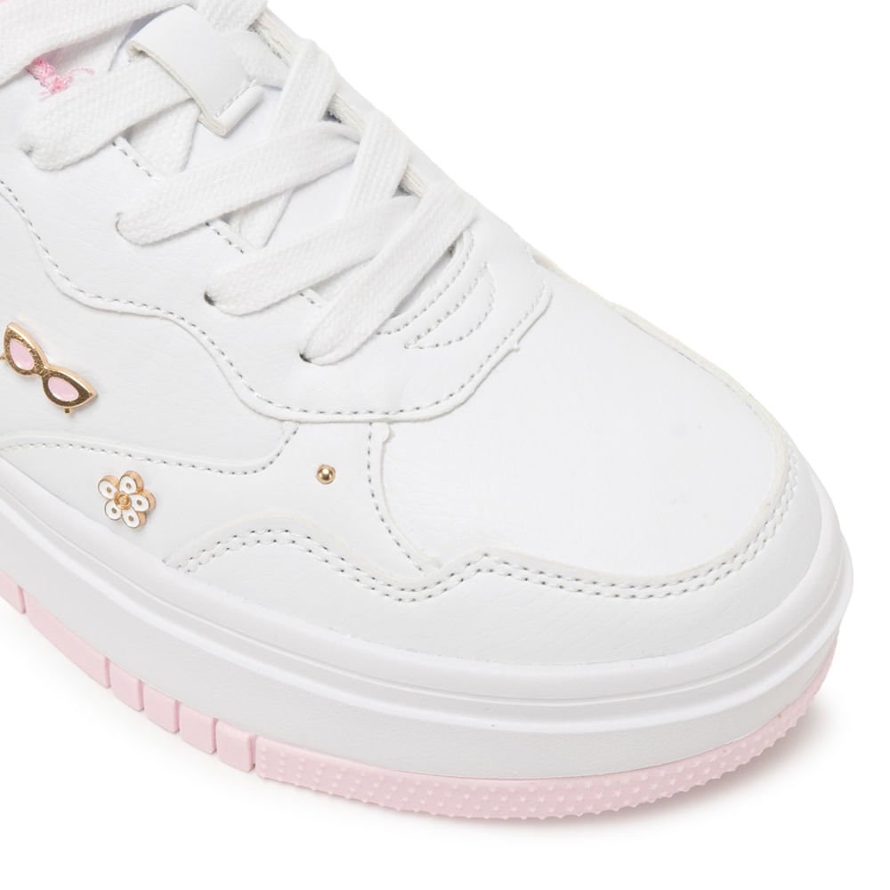 Zapatilla Casual 2BY-126 Blanco Barbie - Imagen 2
