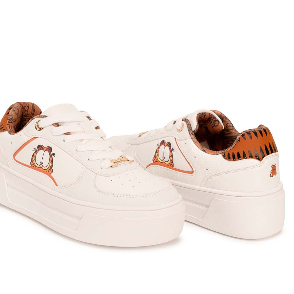 Zapatilla Casual 2GY-036 Blanco Garfield - Imagen 3
