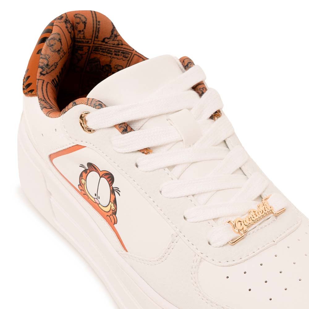 Zapatilla Casual 2GY-036 Blanco Garfield - Imagen 2