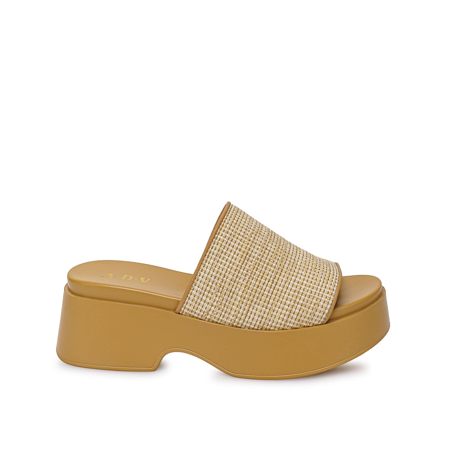 Sandalia Slide Casual ABY-2604 Beige ADV - Imagen 5