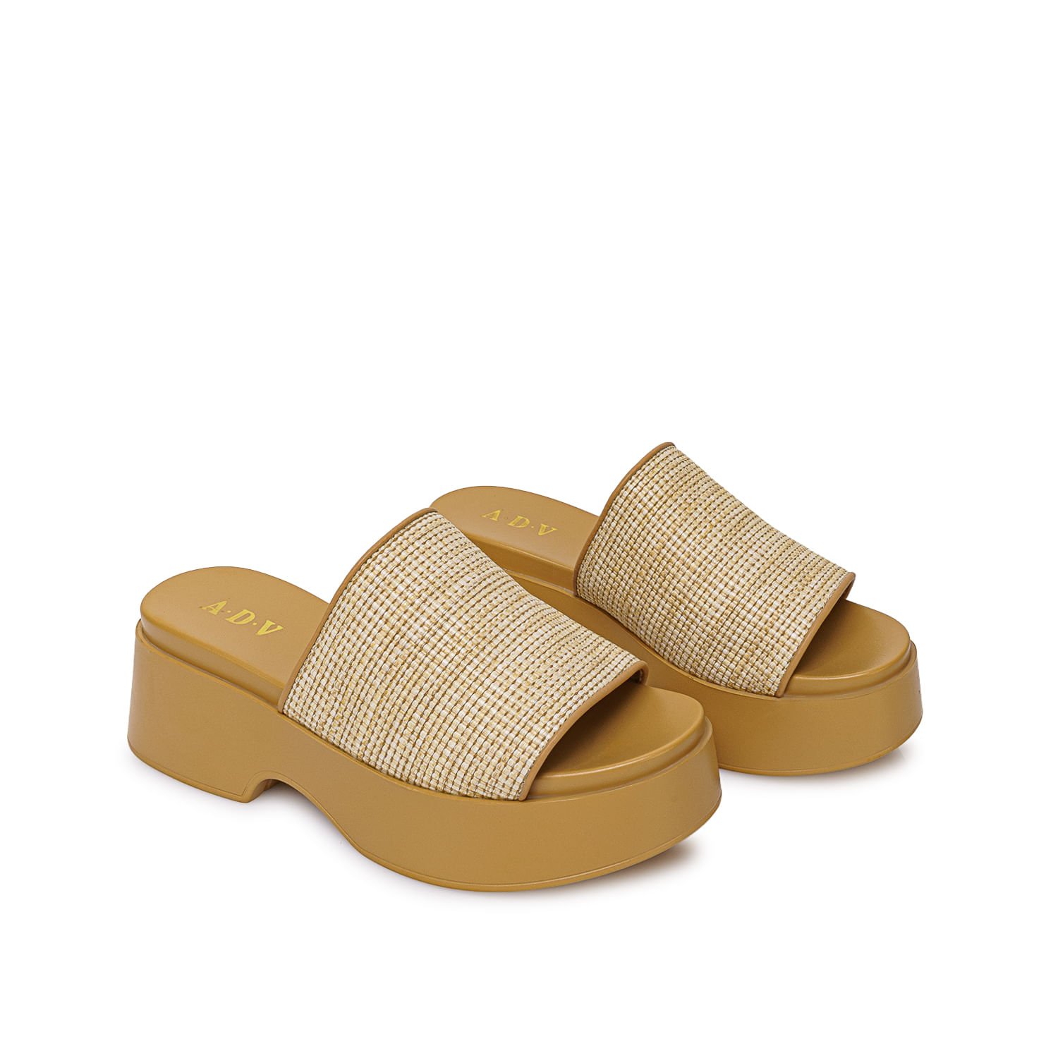 Sandalia Slide Casual ABY-2604 Beige ADV - Imagen 16