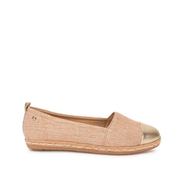 Zapato Alpargata Casual ALAY-2609 Beige/Dorado Piazza