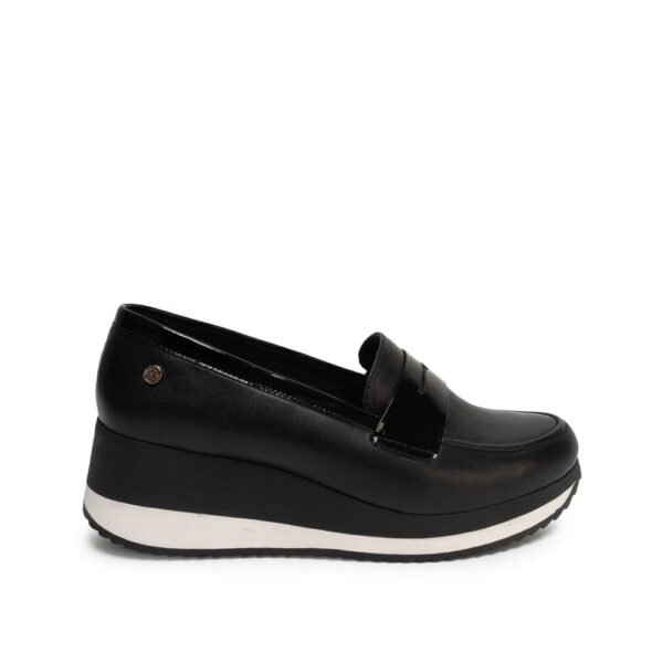 Zapato Oxford Casual ALE-2639 Negro Viale Cuero