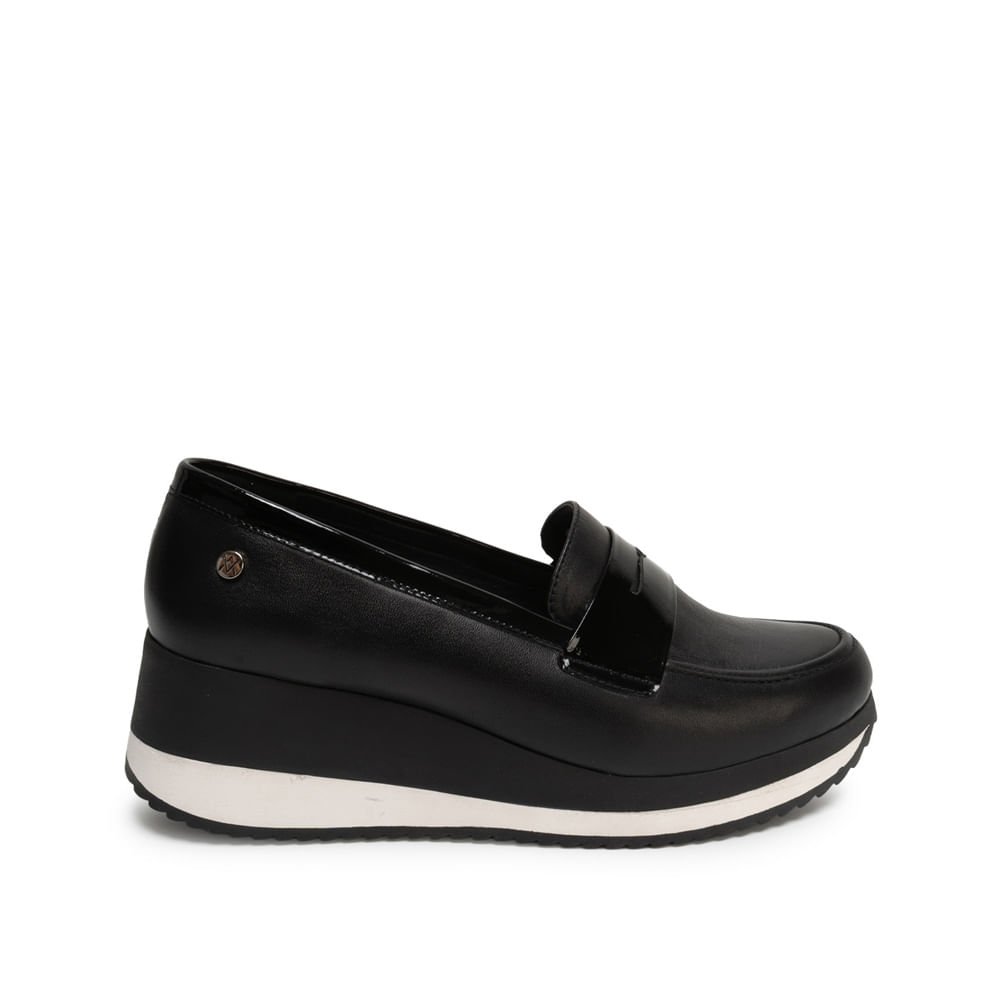 Zapato Oxford Casual ALE-2639 Negro Viale Cuero