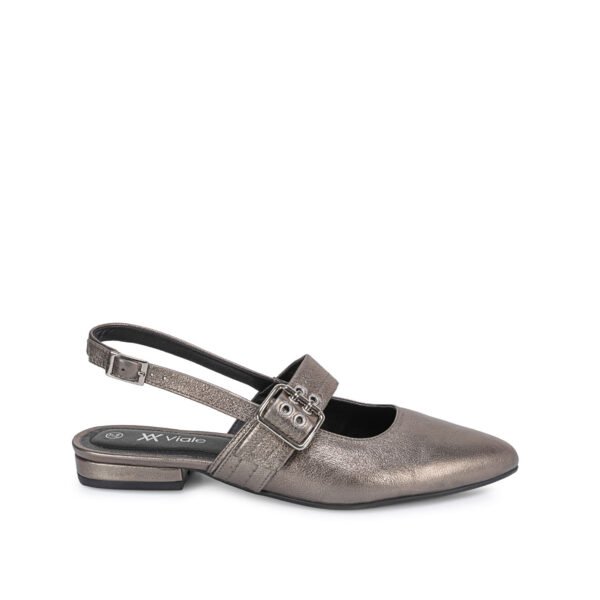 Zapato Stiletto Vestir ALE-2652 Hierro Viale Cuero