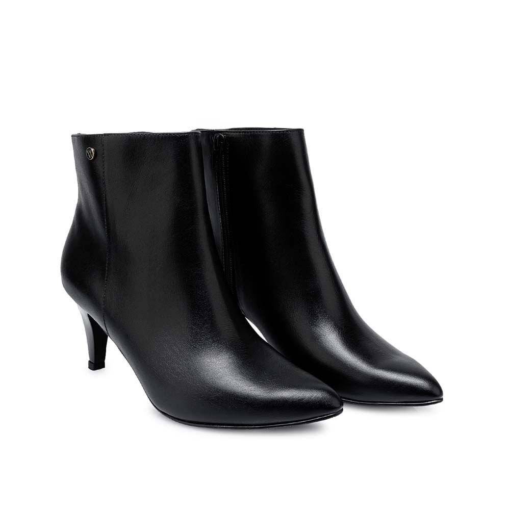 Botín Casual TATI-2550 Negro Viale Cuero - Imagen 8