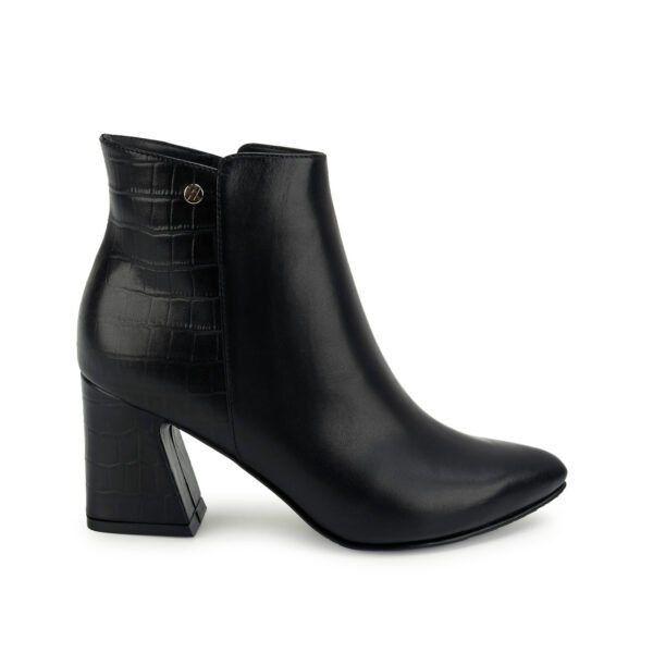 Botin Casual TATI-2651 Negro Viale Cuero