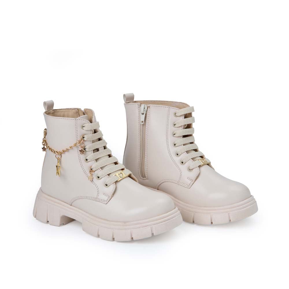 Botín Derby Casual LIA-2535 Hueso Piazza Kids - Imagen 8
