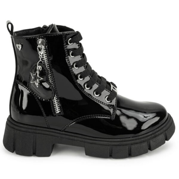 Botin Derby Casual LIA-2610 Negro Piazza Kids