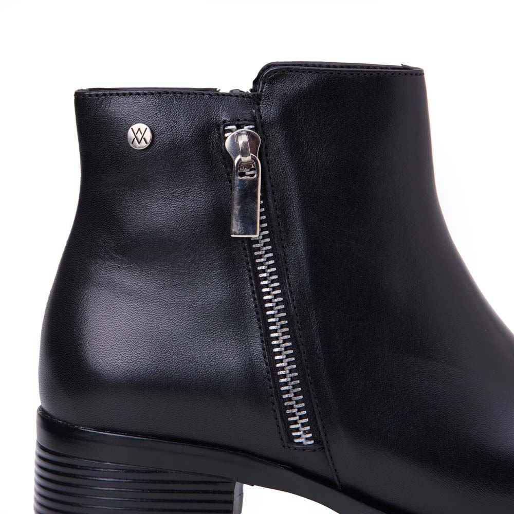 Botín Jodhpur Casual SOFI-2543 Negro Viale Cuero - Imagen 2