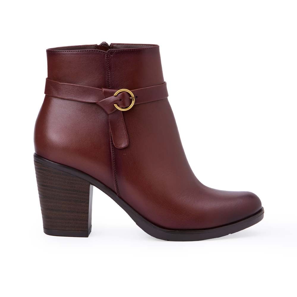 Botín Jodhpur Casual LINDA-2518 Canela Viale Cuero - Imagen 9