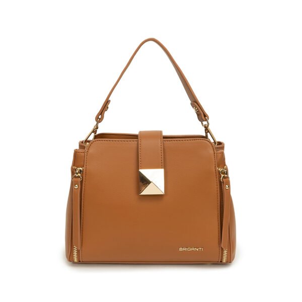 Cartera Briganti Crossbody BRI-CM2621 Natural