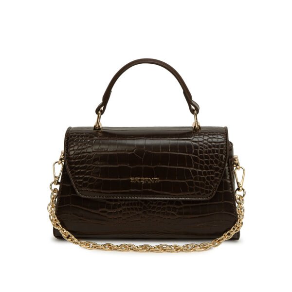 Cartera Briganti Mini Satchel BRI-CM2623 Marron