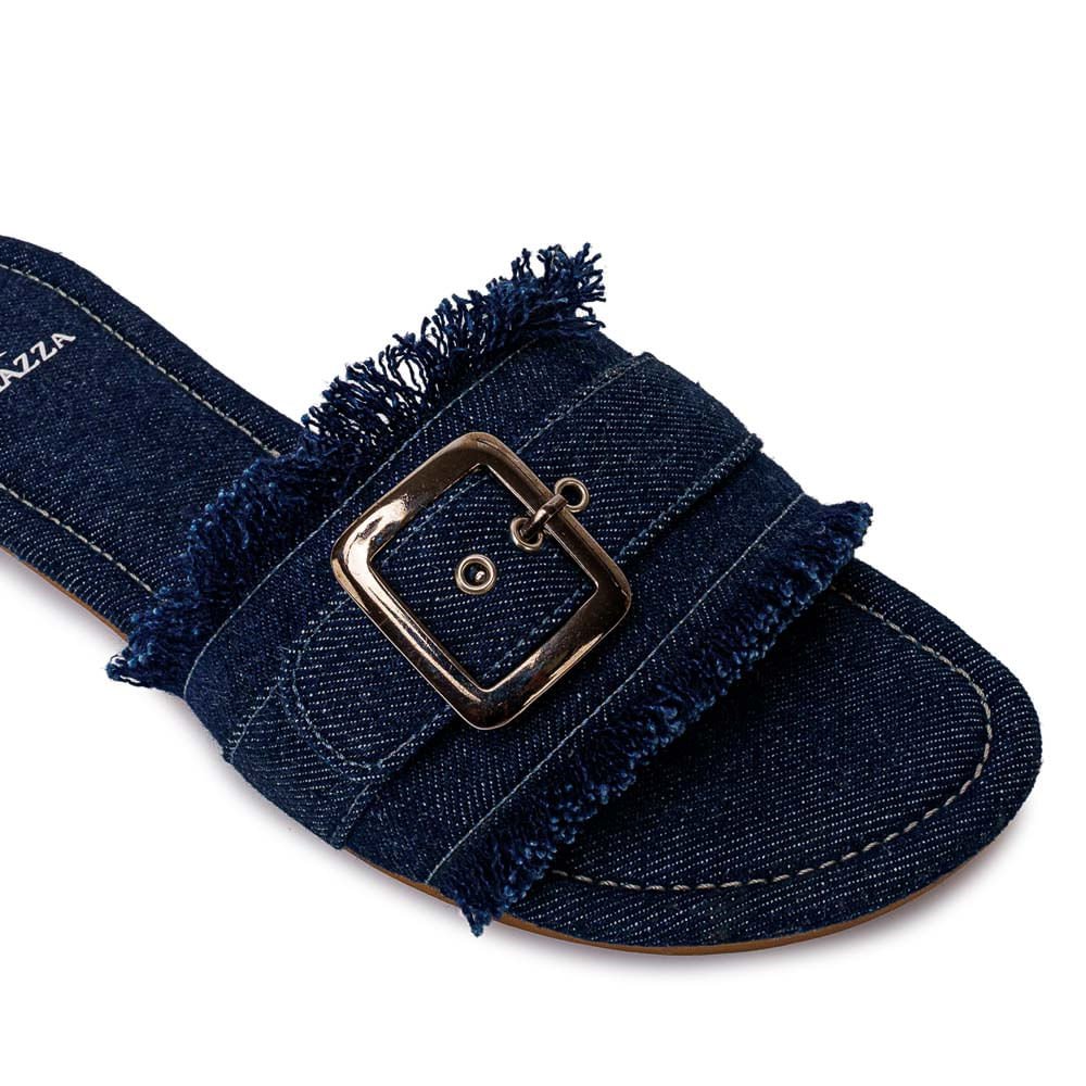 Sandalia Slide Casual CESI-2607 Denim Piazza - Imagen 2