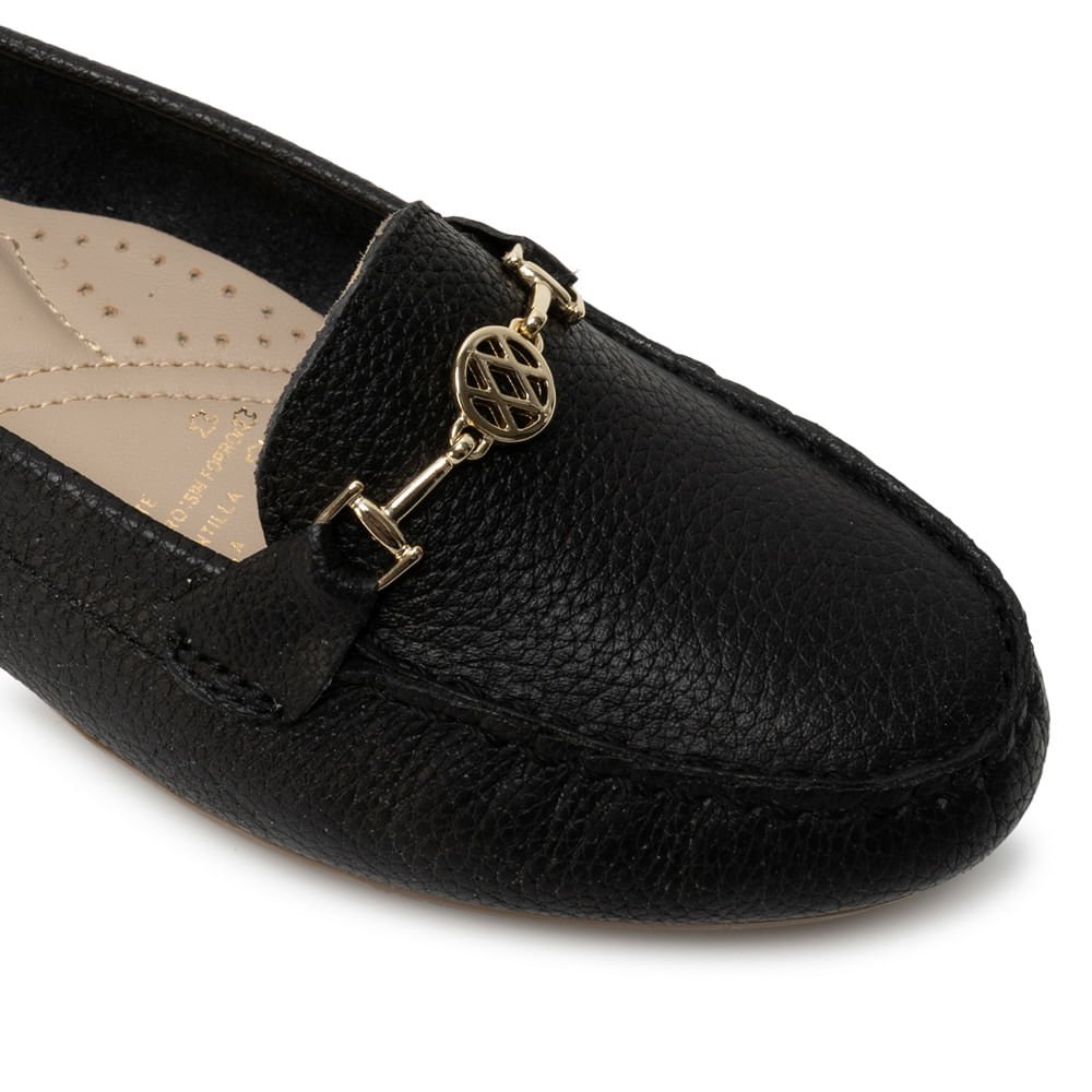 Zapato Mocasín Casual CORE-2510 Negro Viale Cuero - Imagen 18