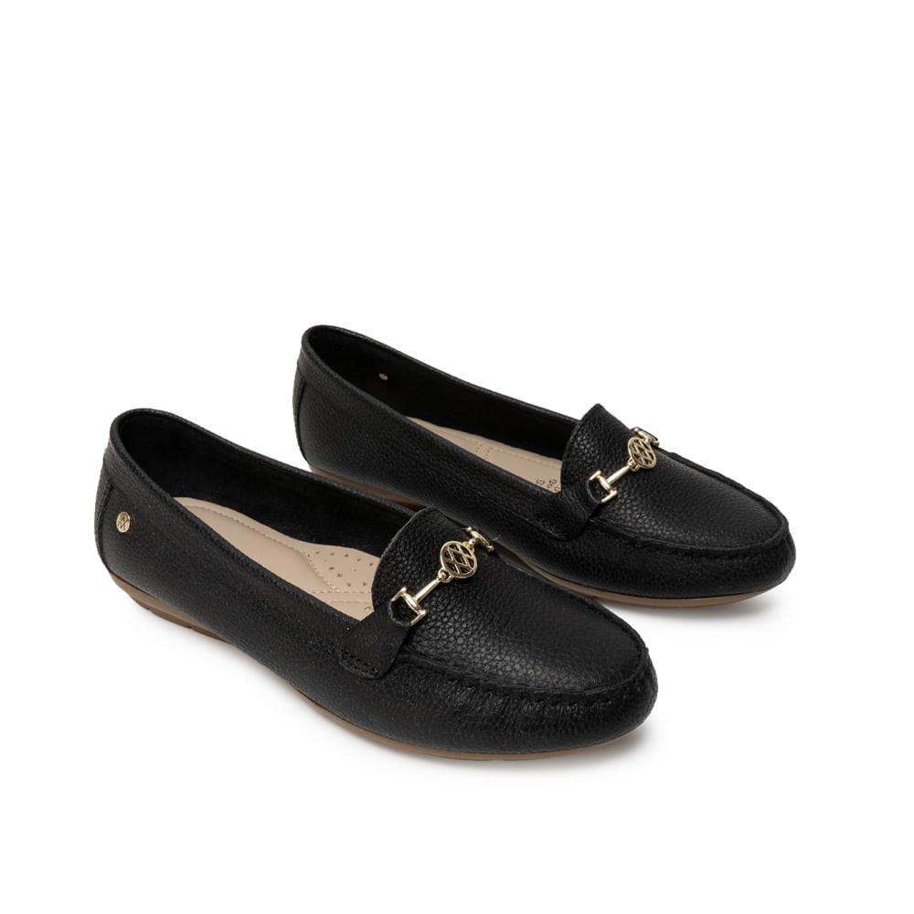 Zapato Mocasín Casual CORE-2510 Negro Viale Cuero - Imagen 20