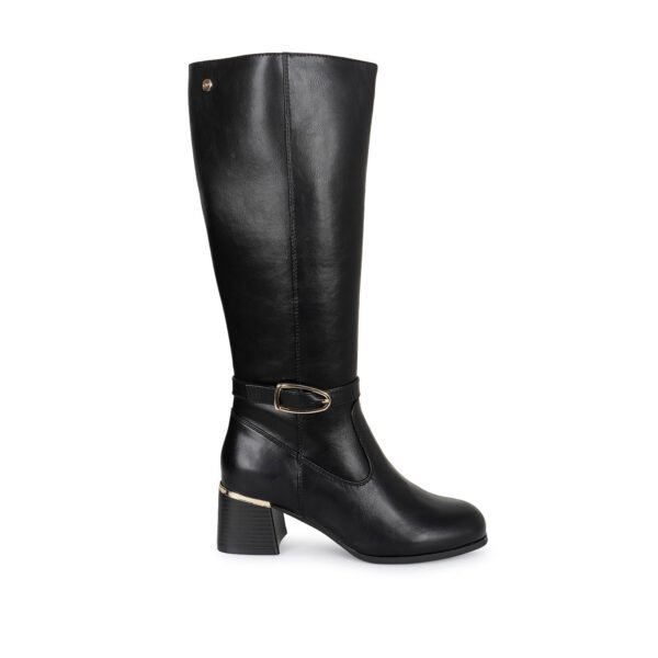 Bota Alta Jodhpur Casual DAVI-2601 Negro ADV