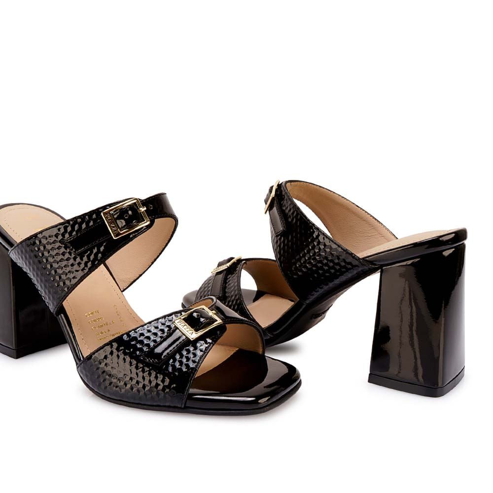 Sandalia D'orsay Casual DON-2607 Negro Piazza - Imagen 3