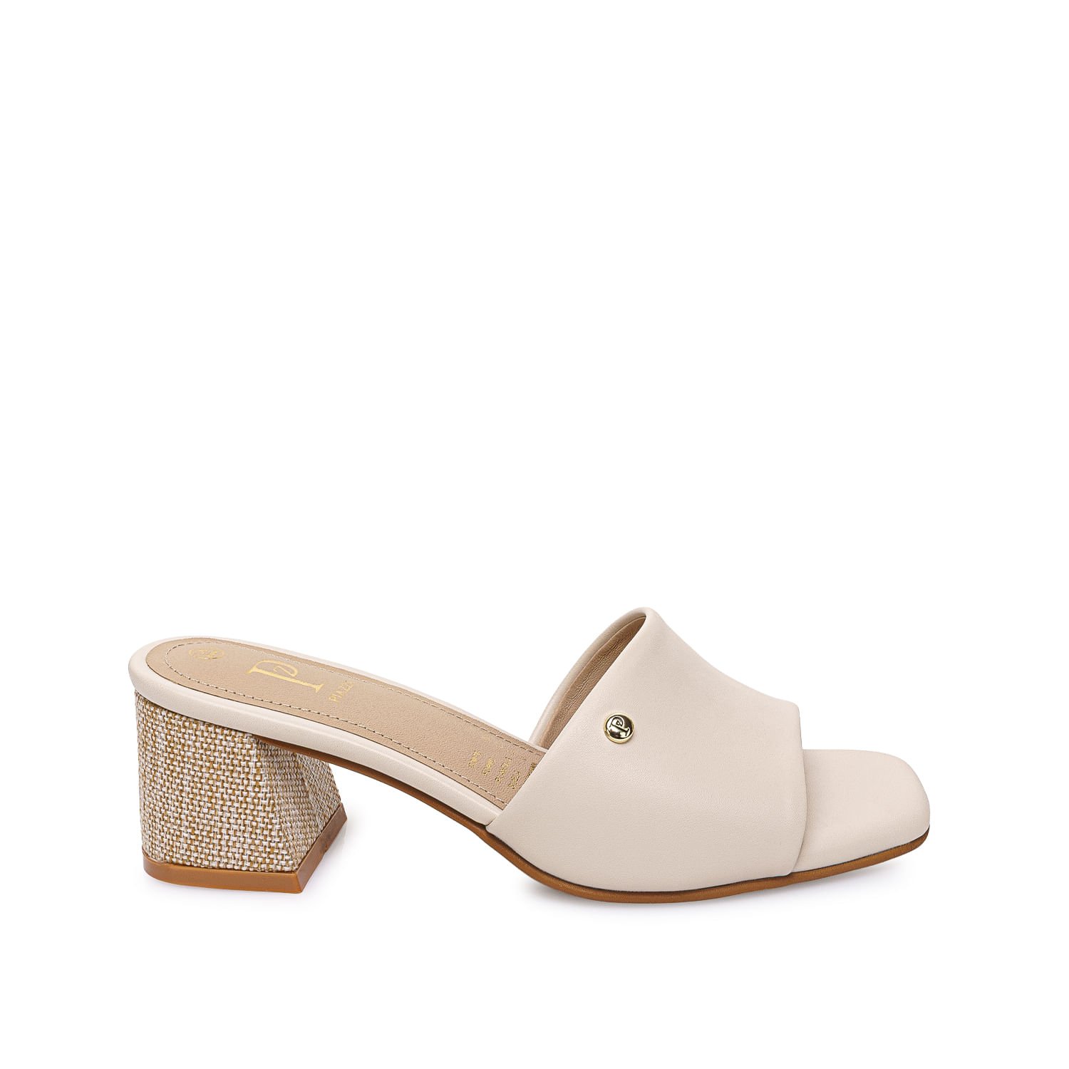 Sandalia Slide Casual DON-2611 Hueso Piazza - Imagen 5