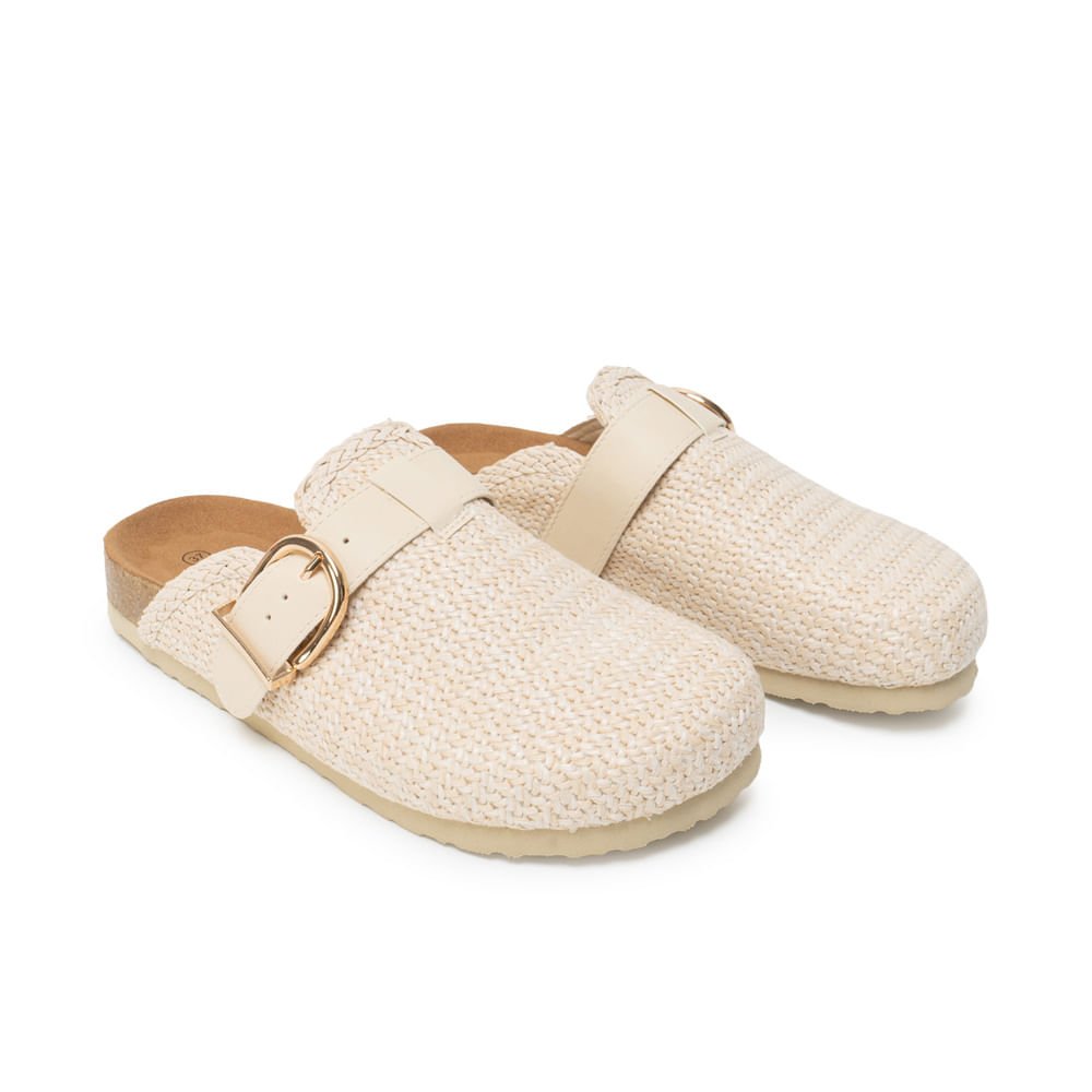 Sandalia Sueco Casual LAU-2607 Beige ADV - Imagen 4