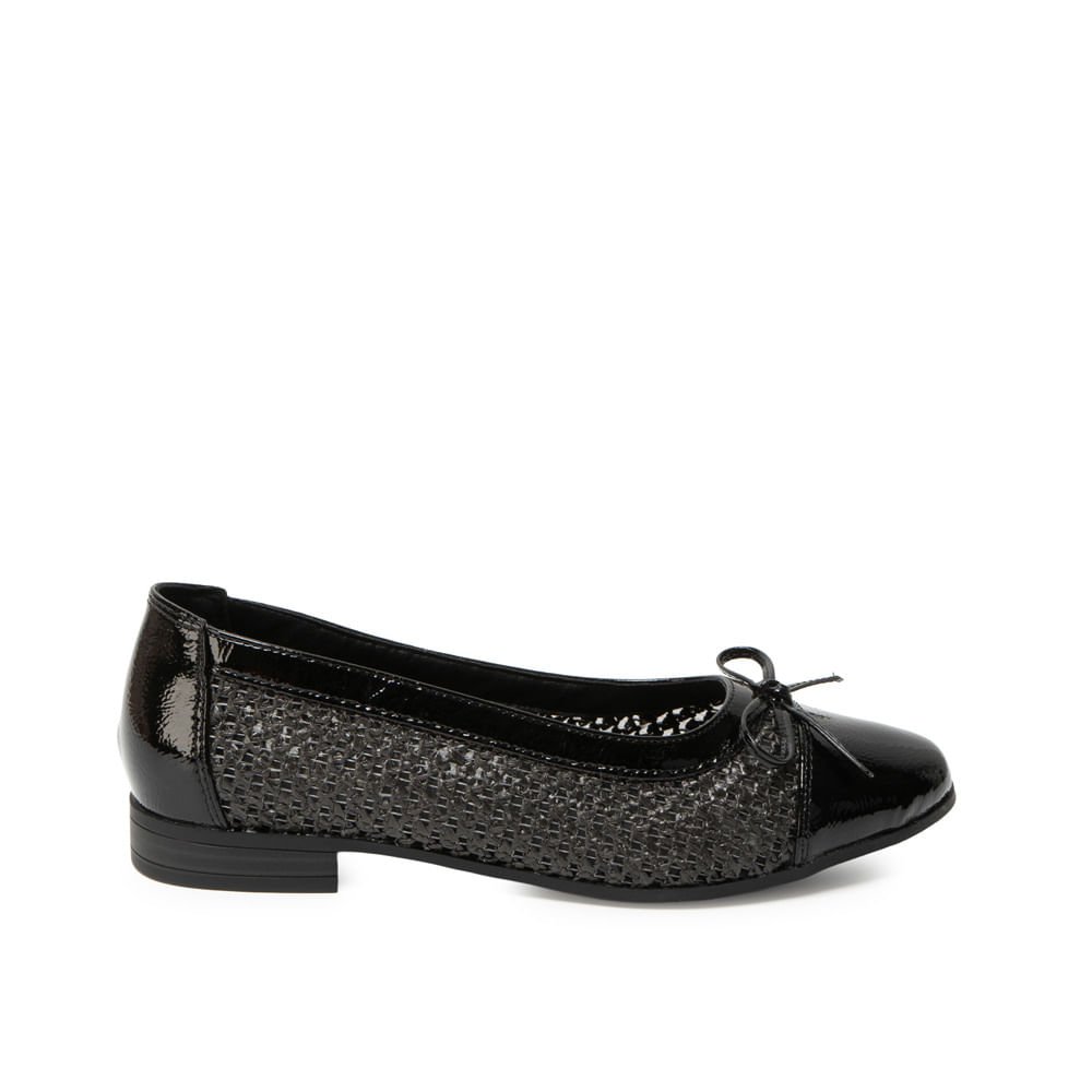 Zapato Ballerina Casual LAU-2610 Negro ADV - Imagen 5
