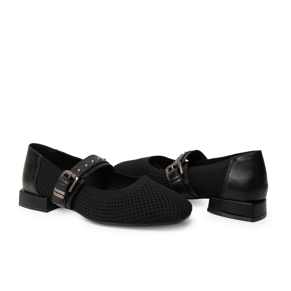 Zapato Maryjane Casual LAU-2611 Negro ADV - Imagen 7