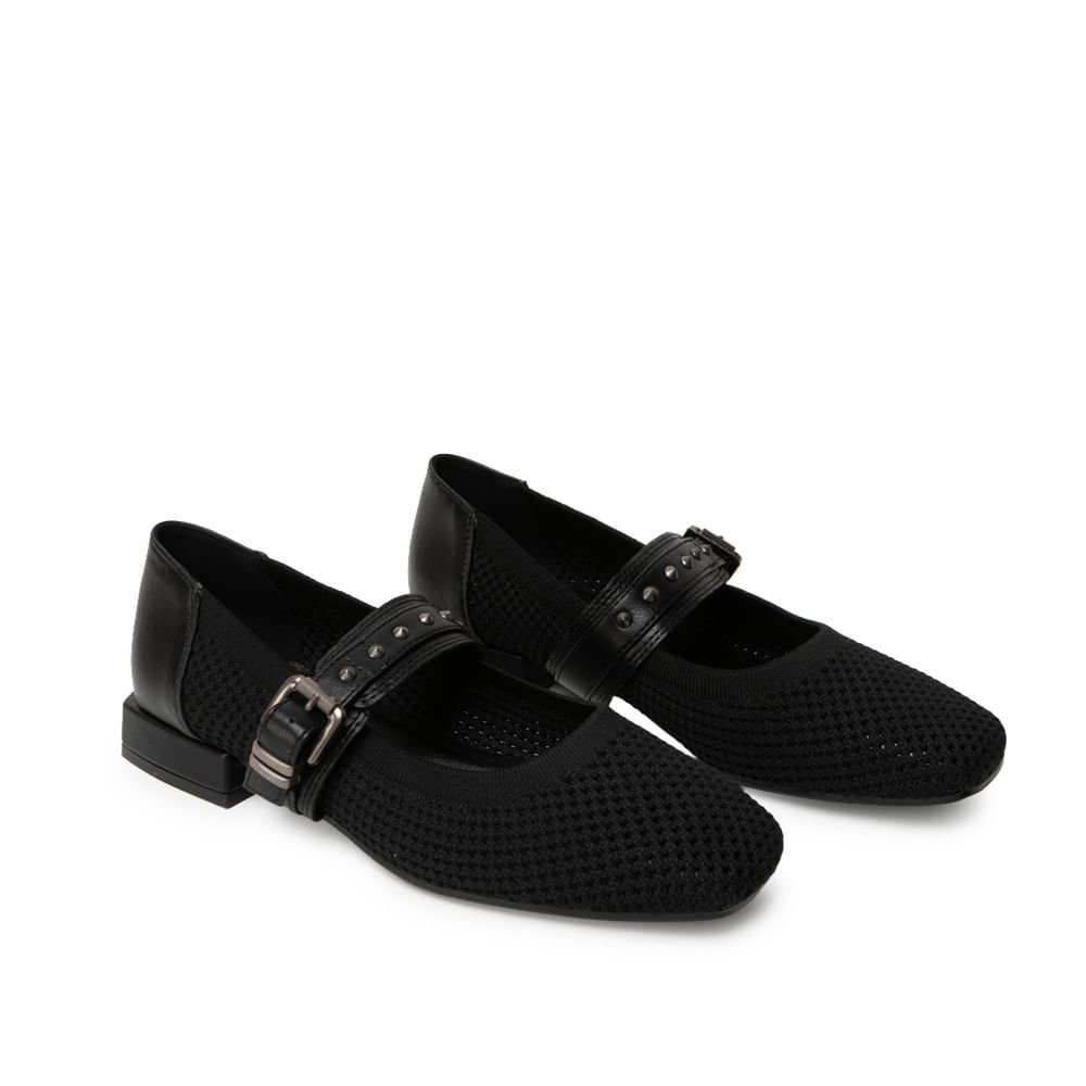 Zapato Maryjane Casual LAU-2611 Negro ADV - Imagen 8