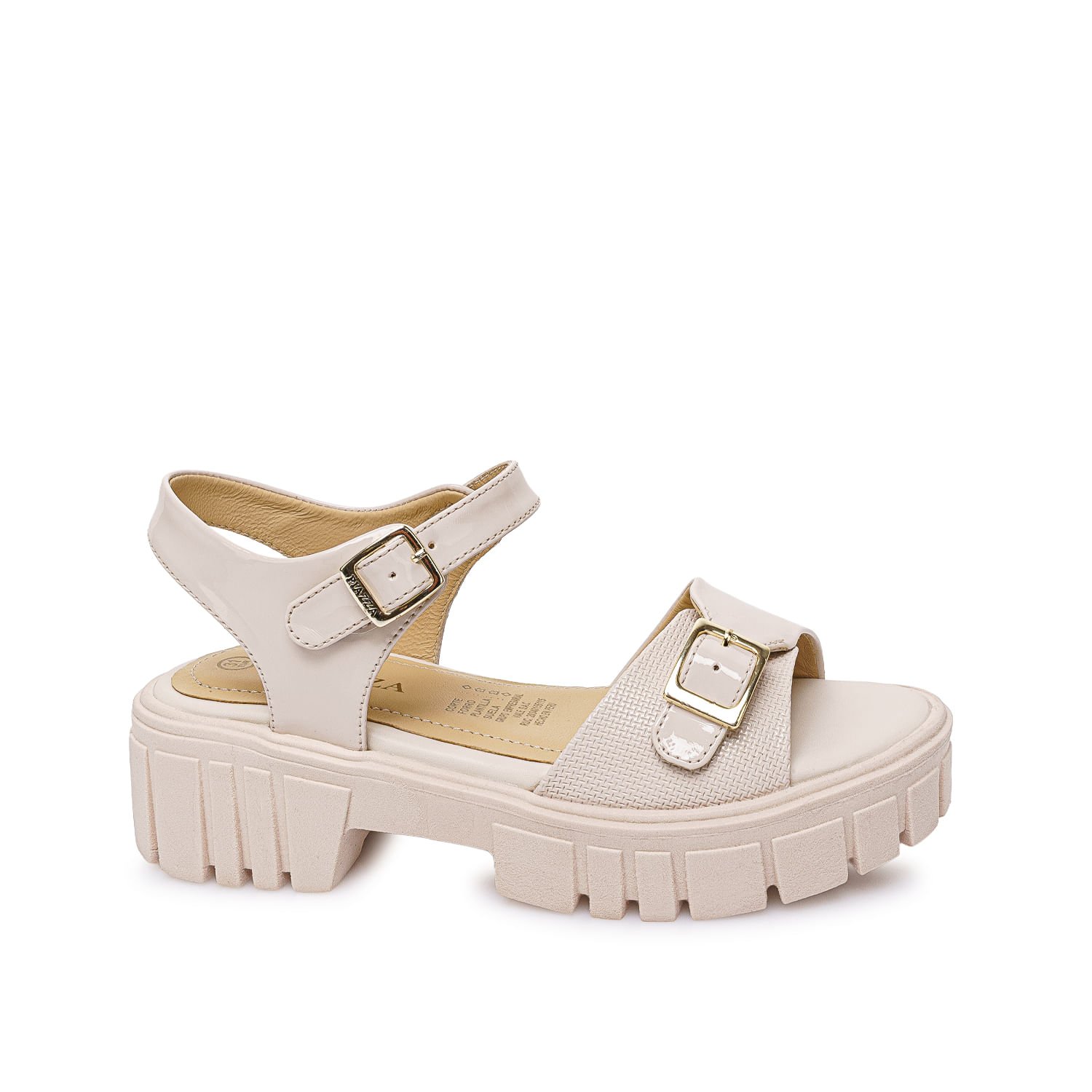 Sandalia D'Orsay Casual LIA-2602 Hueso Piazza Kids