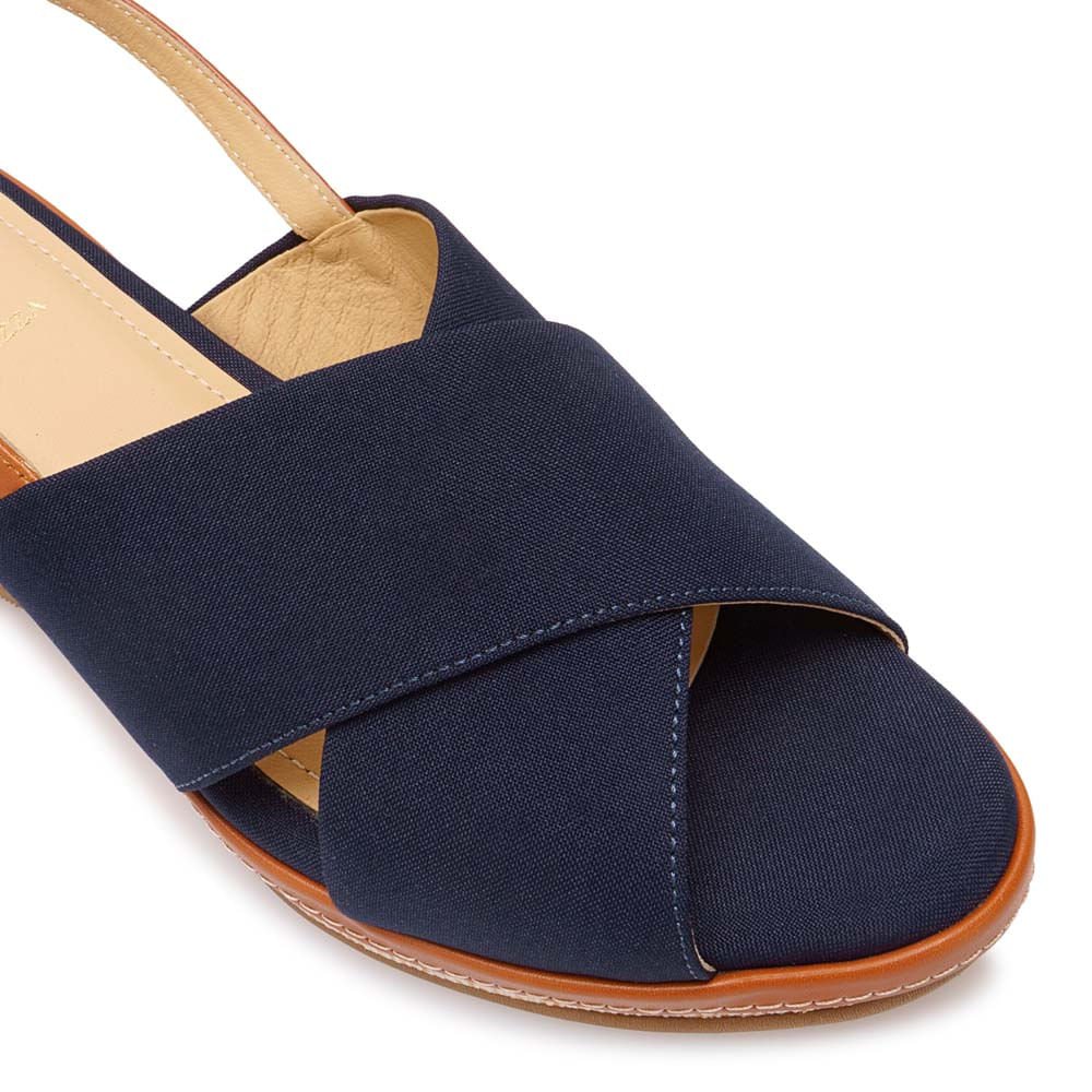 Sandalia D'orsay Casual MARC-2608 Azul Piazza - Imagen 6