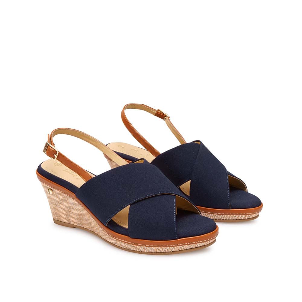 Sandalia D'orsay Casual MARC-2608 Azul Piazza - Imagen 8
