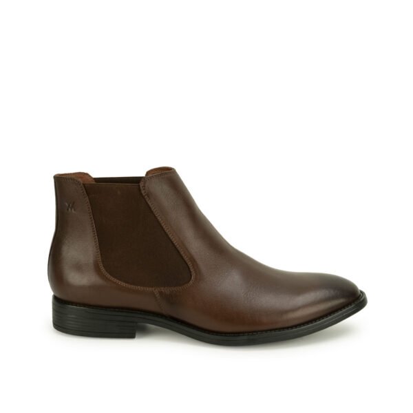 Botin Chelsea Casual MATEO-2610 Marron Viale Homme Cuero