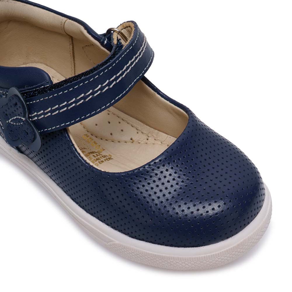 Zapato Maryjane Casual MIA-2616 Azul Rabbit Cuero - Imagen 2