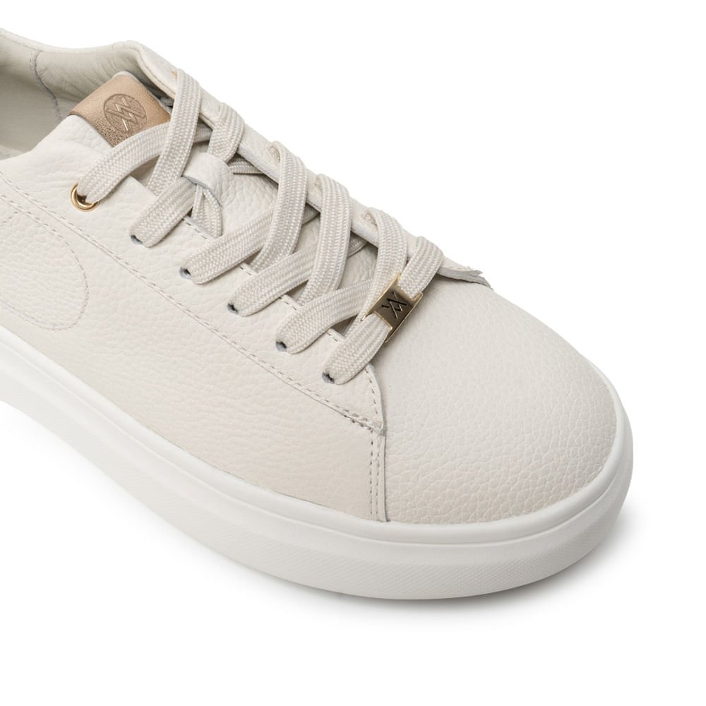 Zapatilla Casual REC-2601 Blanco Sof Viale Cuero - Imagen 14