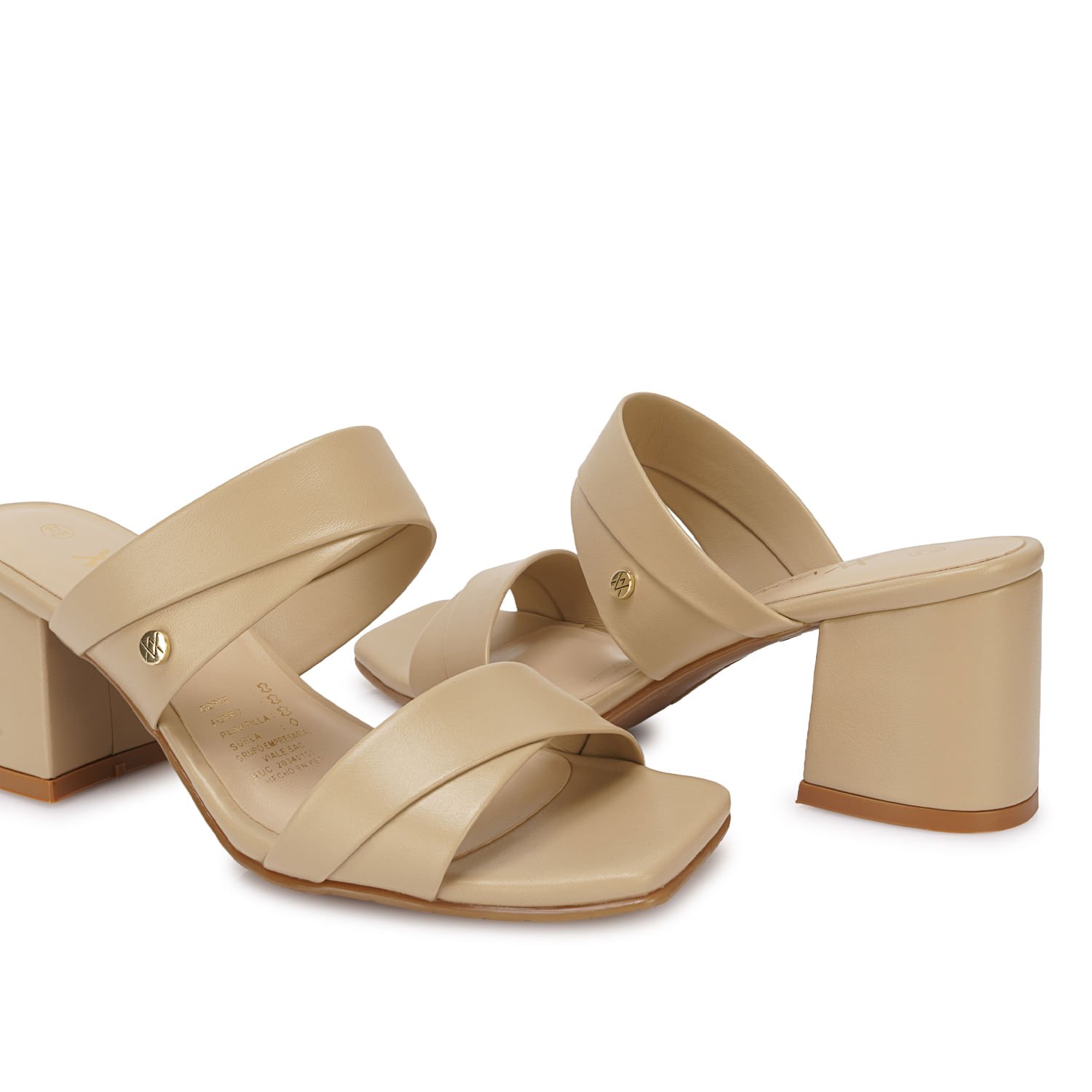 Sandalia Strap Casual TATI-2602 Pele Viale Cuero - Imagen 2