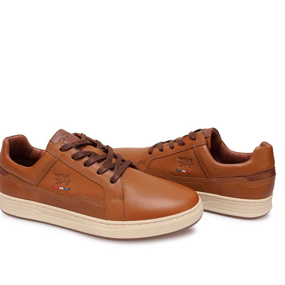 Zapatilla Casual UIR-001 Tan Calimod Cuero - Imagen 3