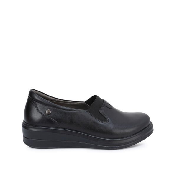 Zapato Slip On Casual WIL-2629 Negro Viale Cuero