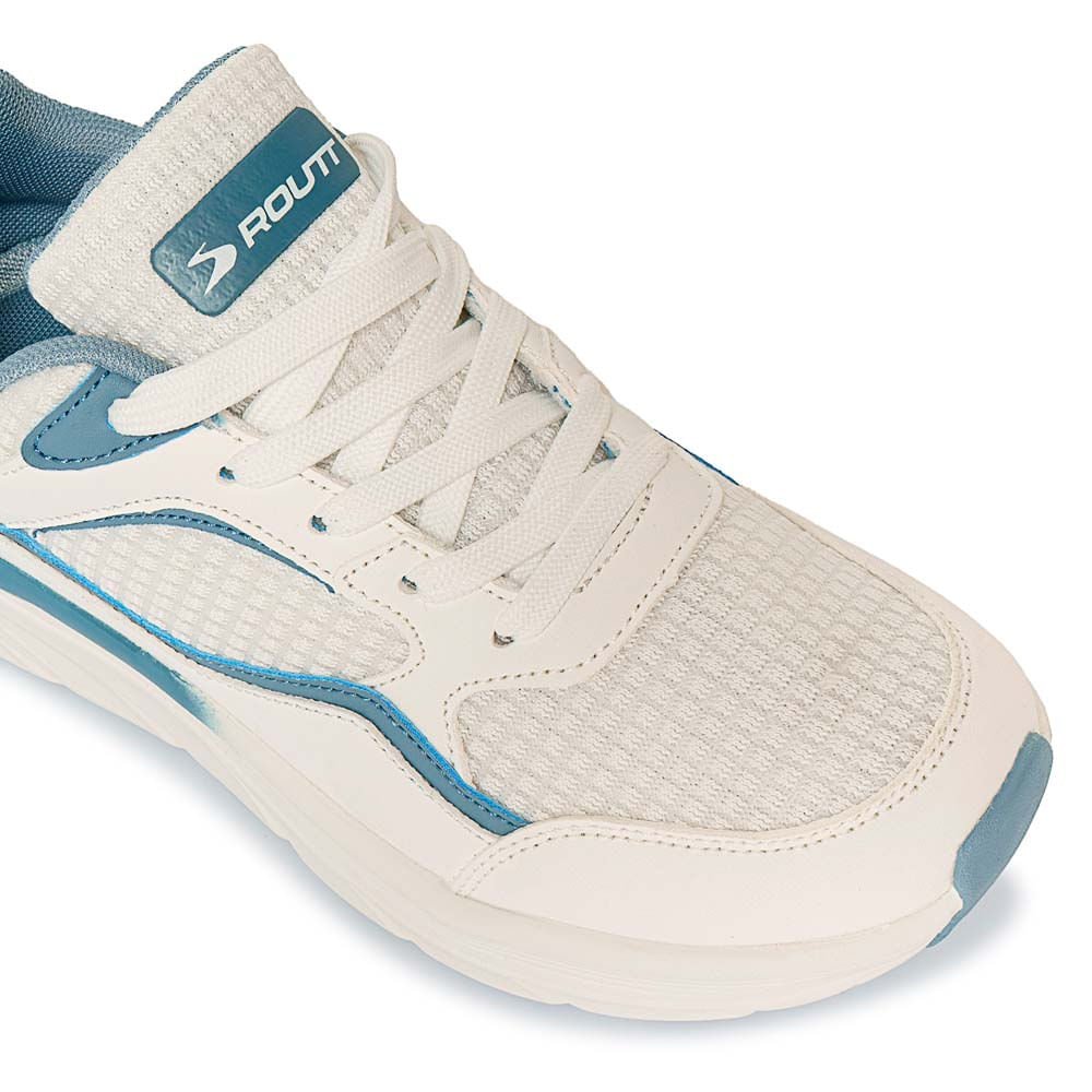 Zapatilla Casual ELA-2507 Blanco/Acero Routt - Imagen 2