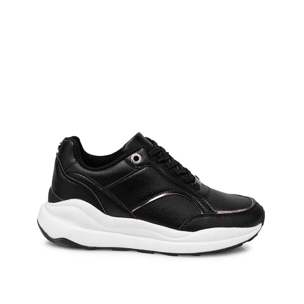 Zapatilla Casual VALE-2506 Negro/Peltr ADV