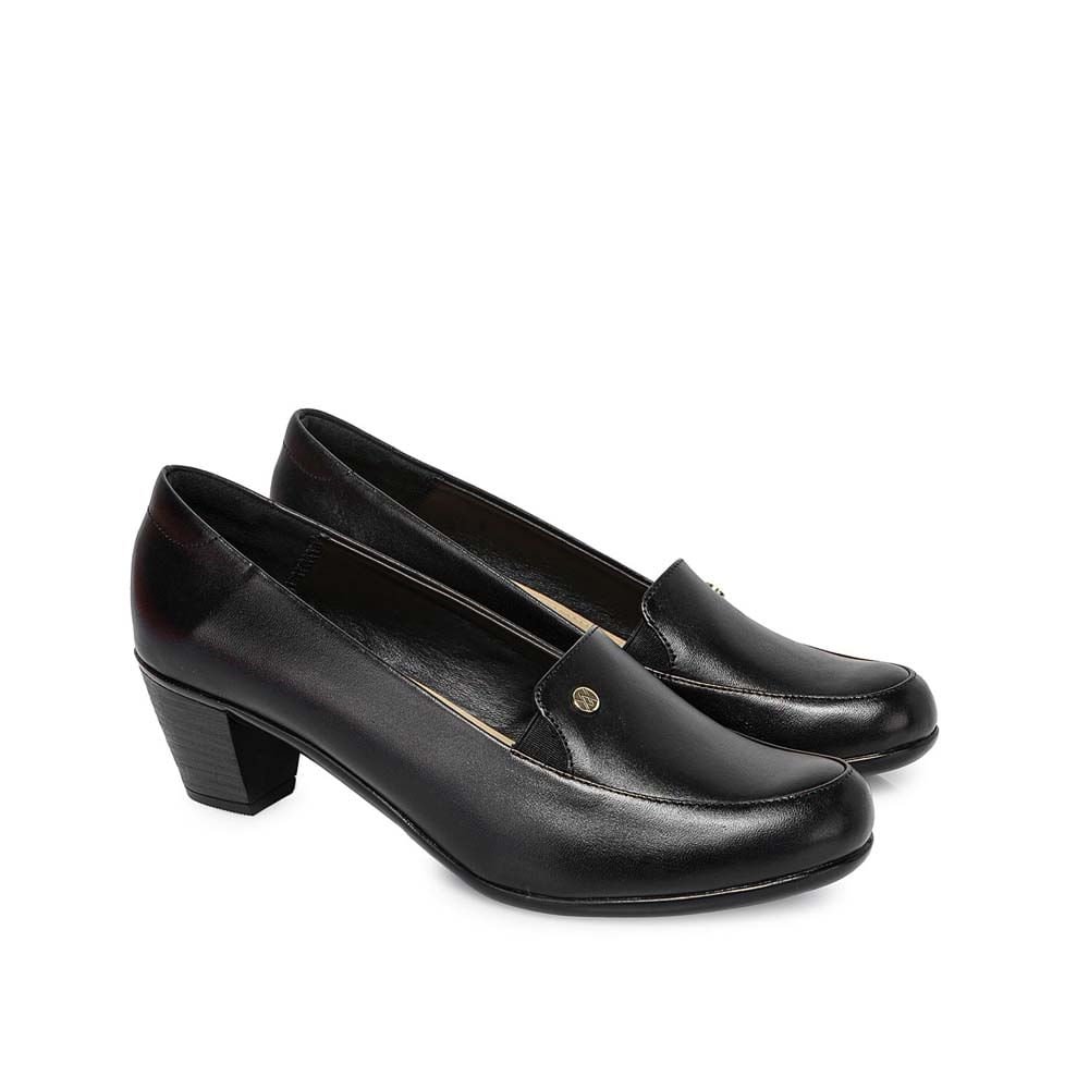 Zapato Mocasín Casual DK-2511 Negro Viale Cuero - Imagen 8
