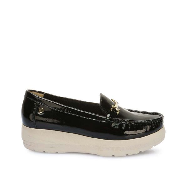 Zapato Mocasín Casual DOM-2508 Negro Viale Cuero