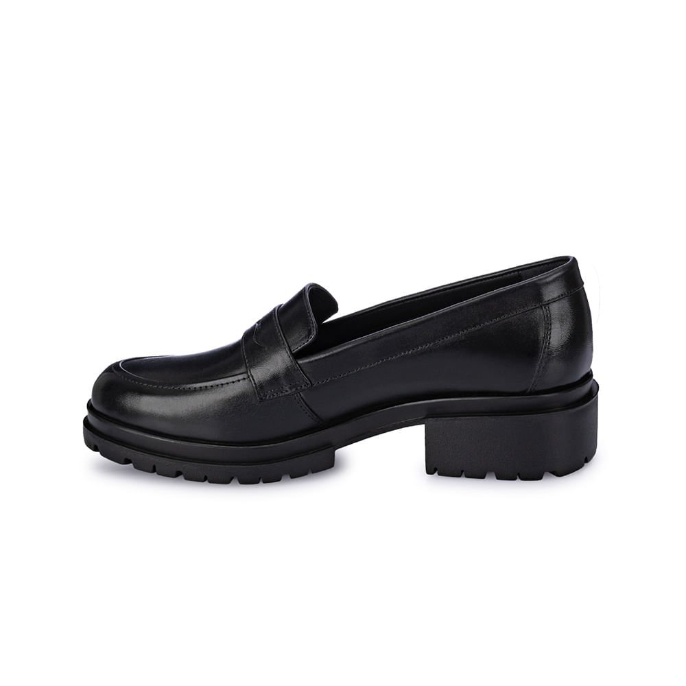 Zapato Mocasín Casual TASTE-2302 Negro Viale Cuero - Imagen 2