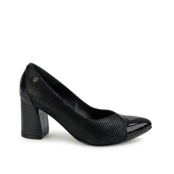Zapato Reina Vestir TATI-2620 Negro Viale Cuero