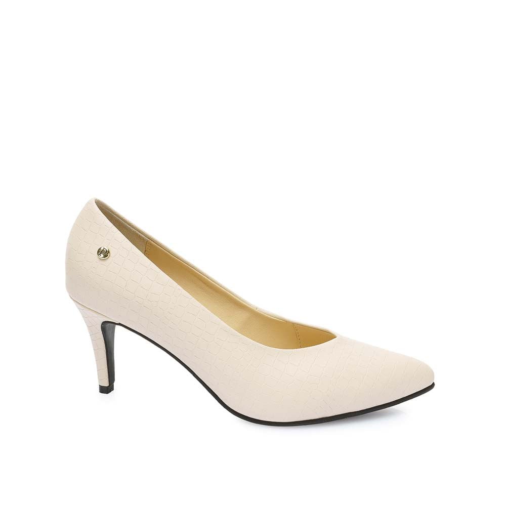 Zapato Stiletto Casual PORTAL-2508 Hueso Piazza