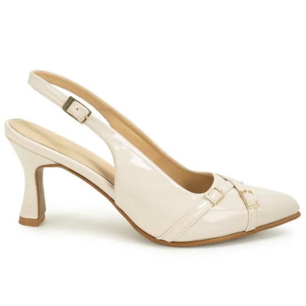 Zapato Stiletto Casual MARC-2612 Hueso Piazza