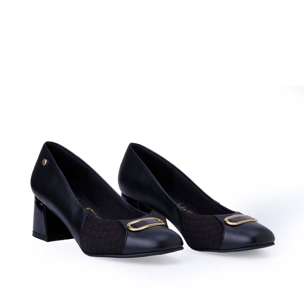 Zapato Stiletto Casual WAL-2557 Negro Piazza - Imagen 8