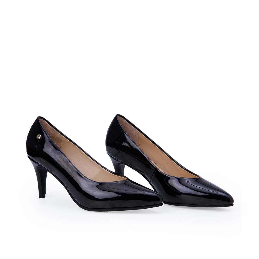 Zapato Stiletto Casual PORTAL-2508 Negro Piazza - Imagen 4