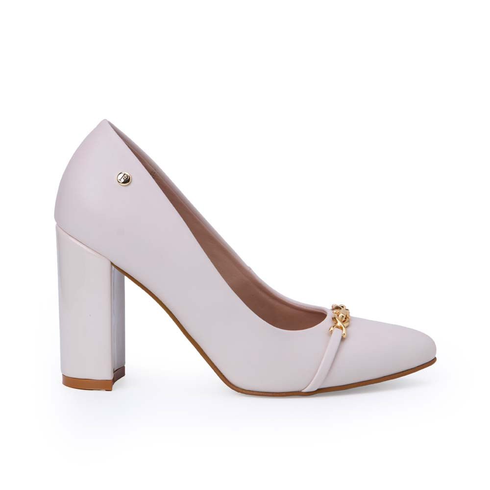 Zapato Stiletto Casual DON-2529 Hueso Piazza