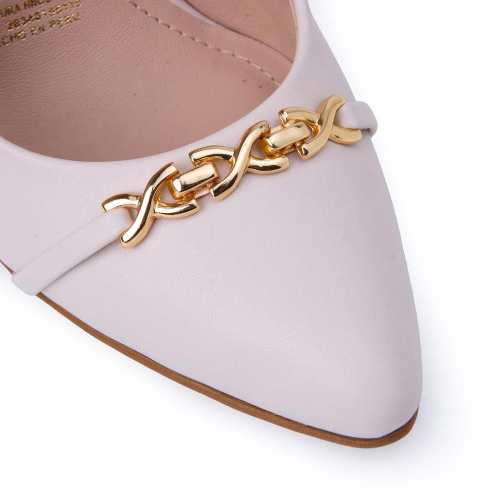 Zapato Stiletto Casual DON-2529 Hueso Piazza - Imagen 6