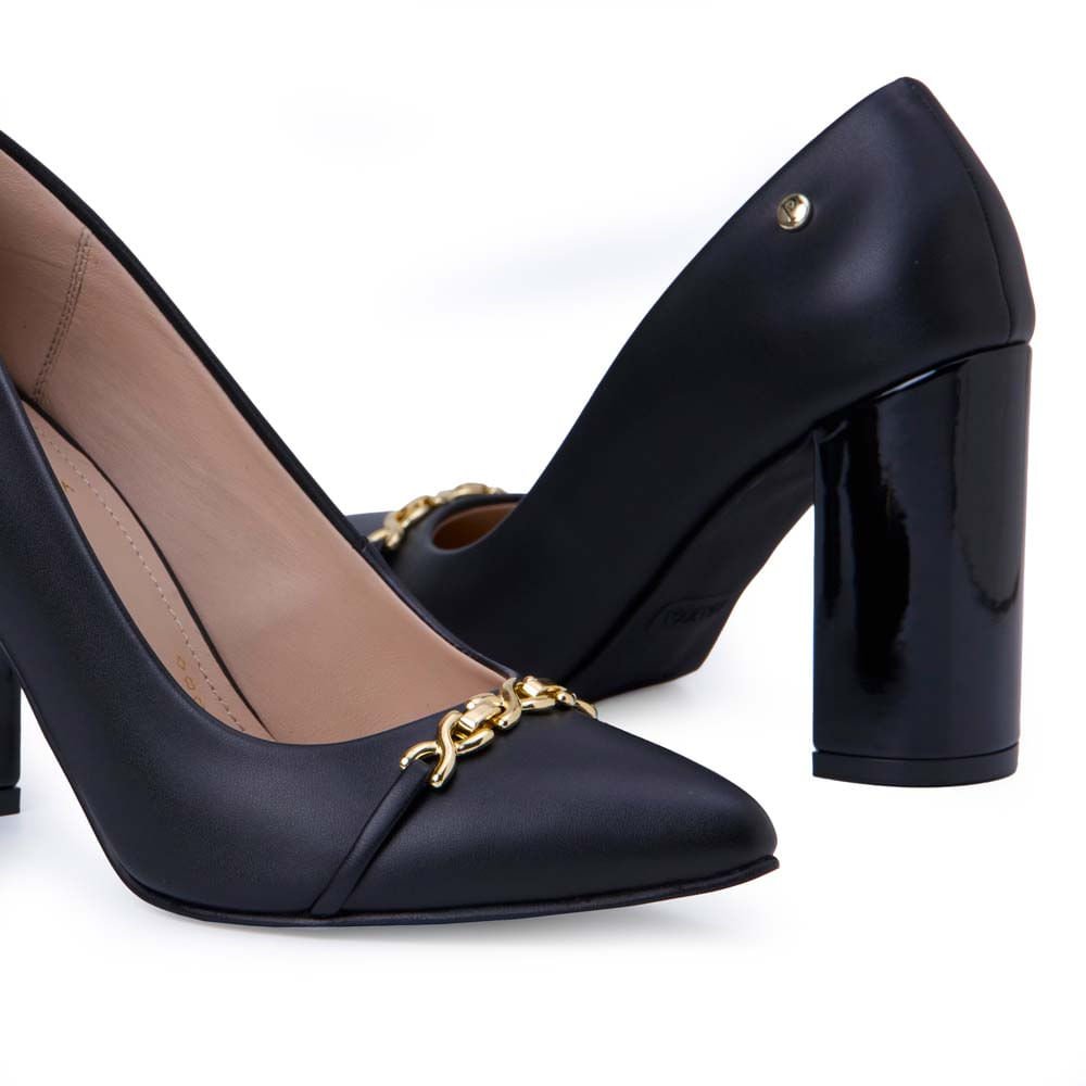 Zapato Stiletto Casual DON-2529 Negro Piazza - Imagen 15